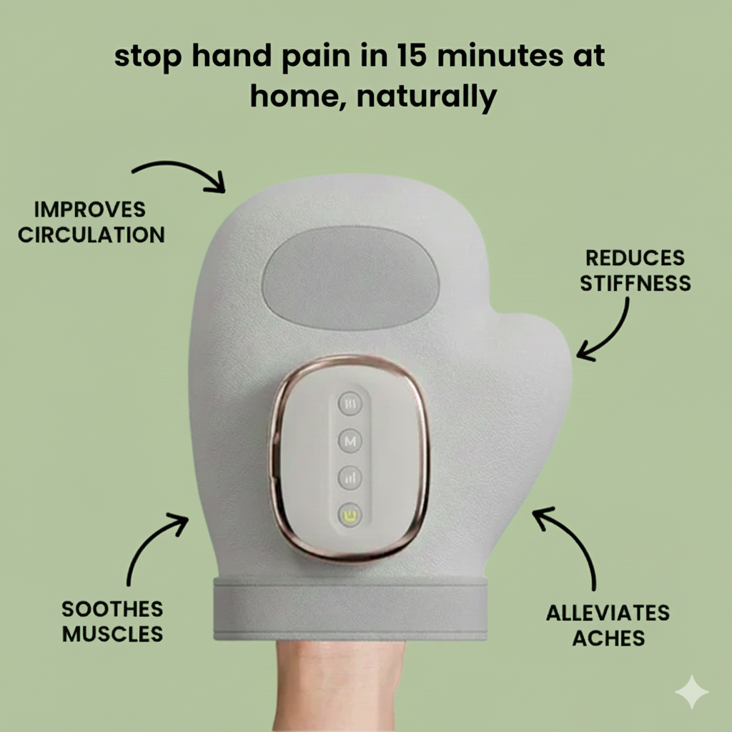 Manuvo™ | Electric Hand Massager